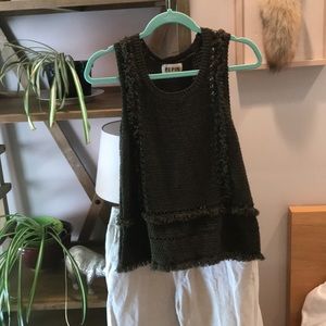 CA boutique sweater tank